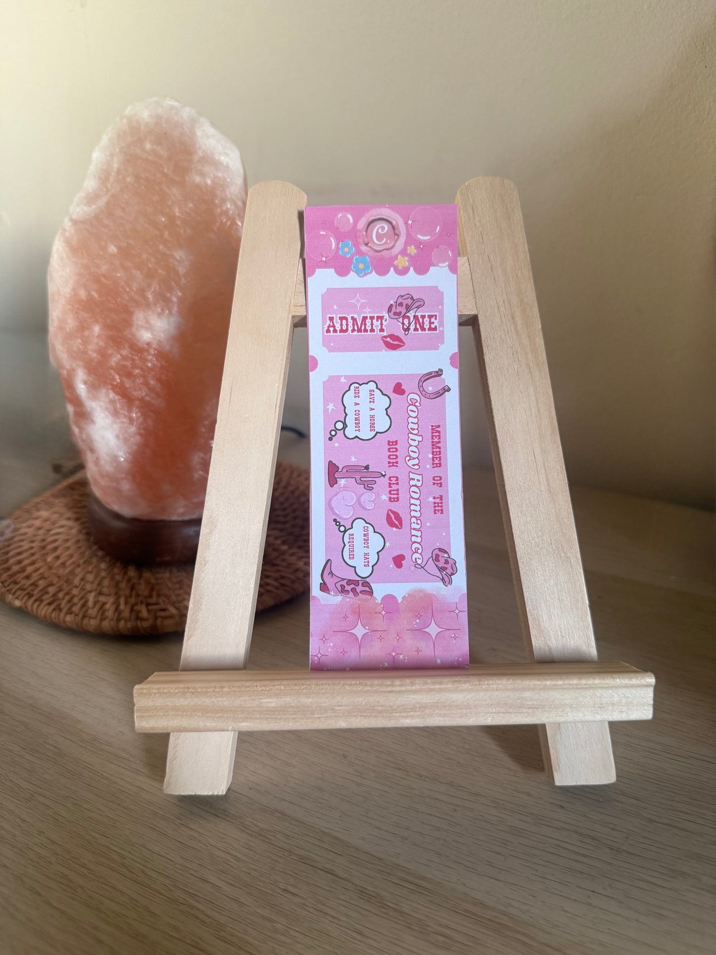 Cowboy bookmark