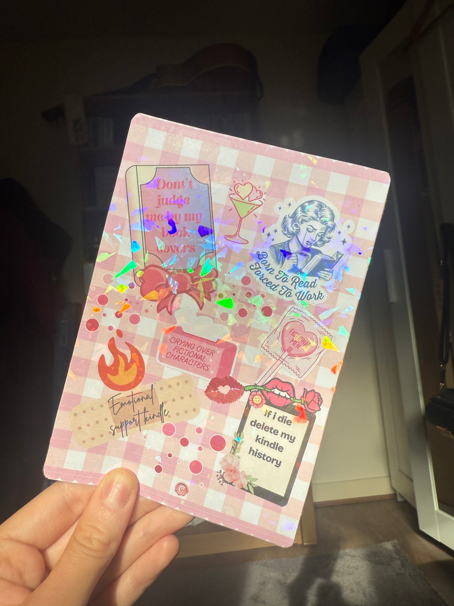 Girly kindle insert