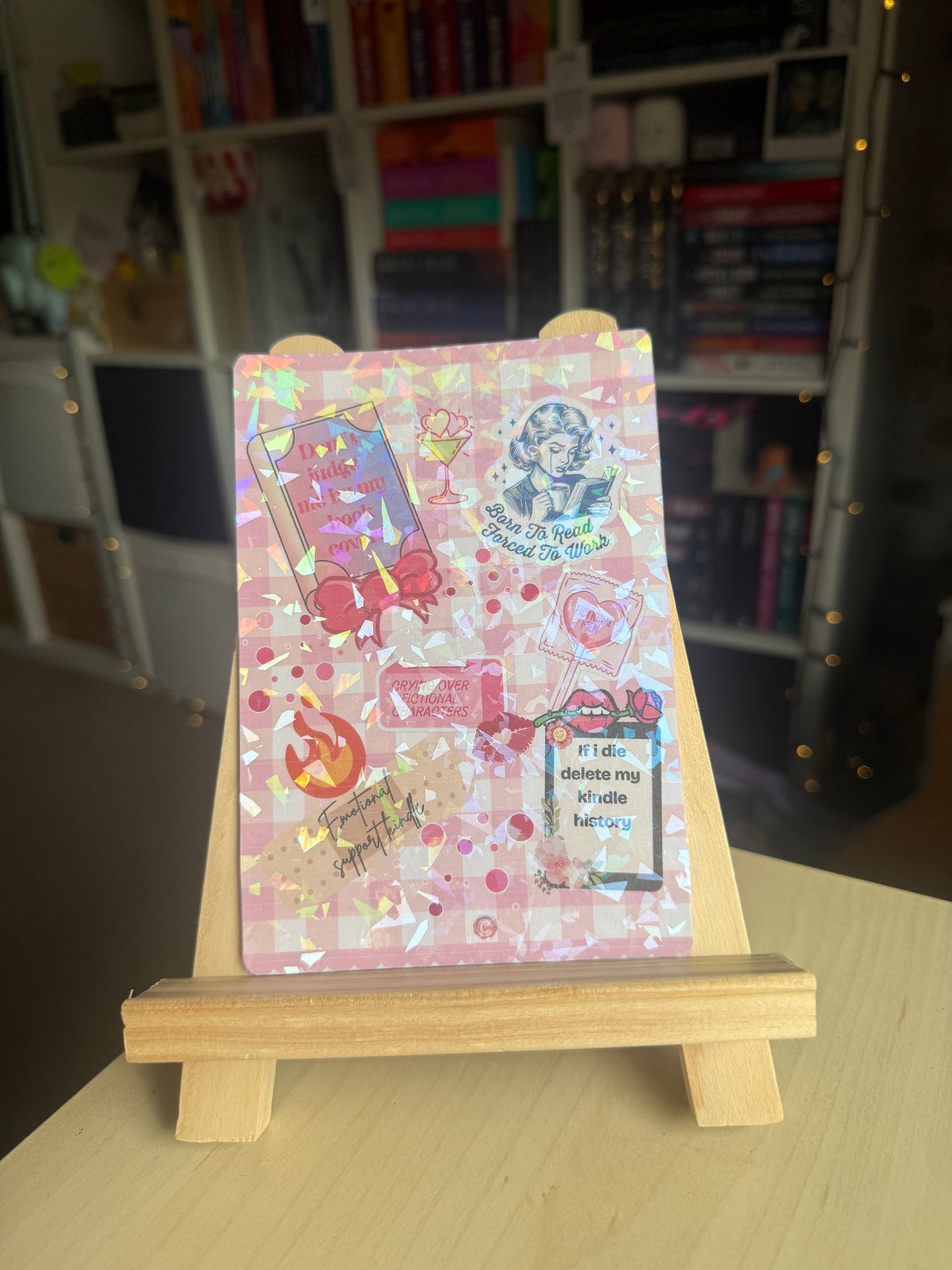 Girly kindle insert