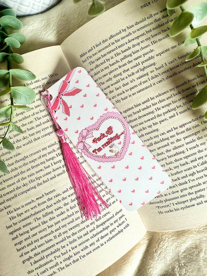 F*ck off im reading Bookmark
