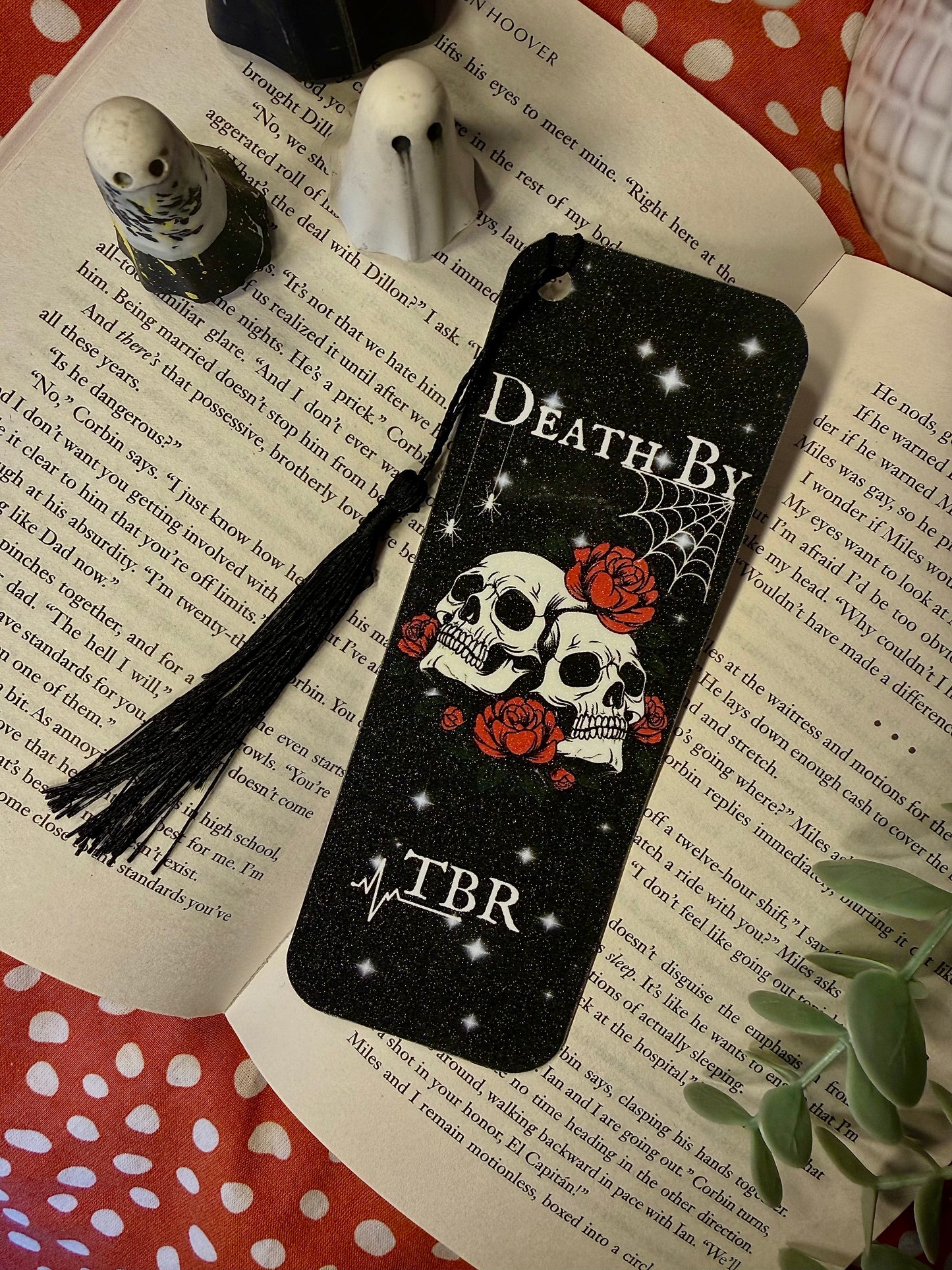 Death by TBR Bookmark