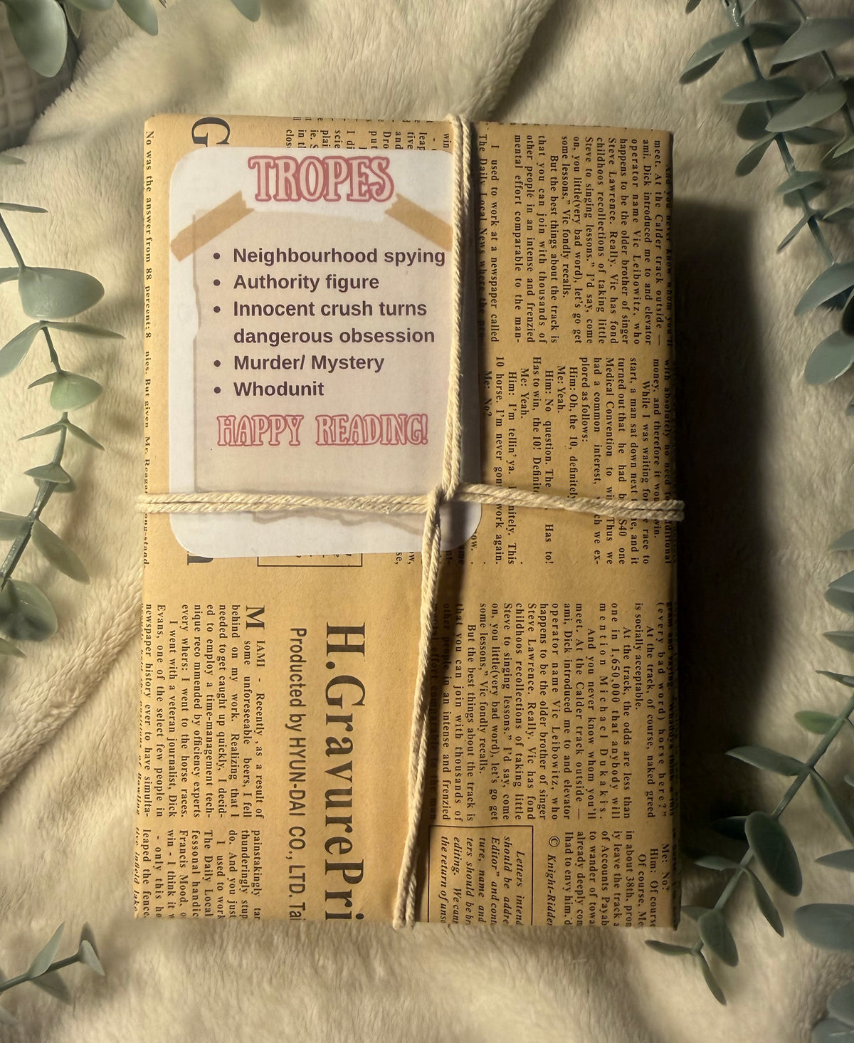 Blind date with a book (thriller)