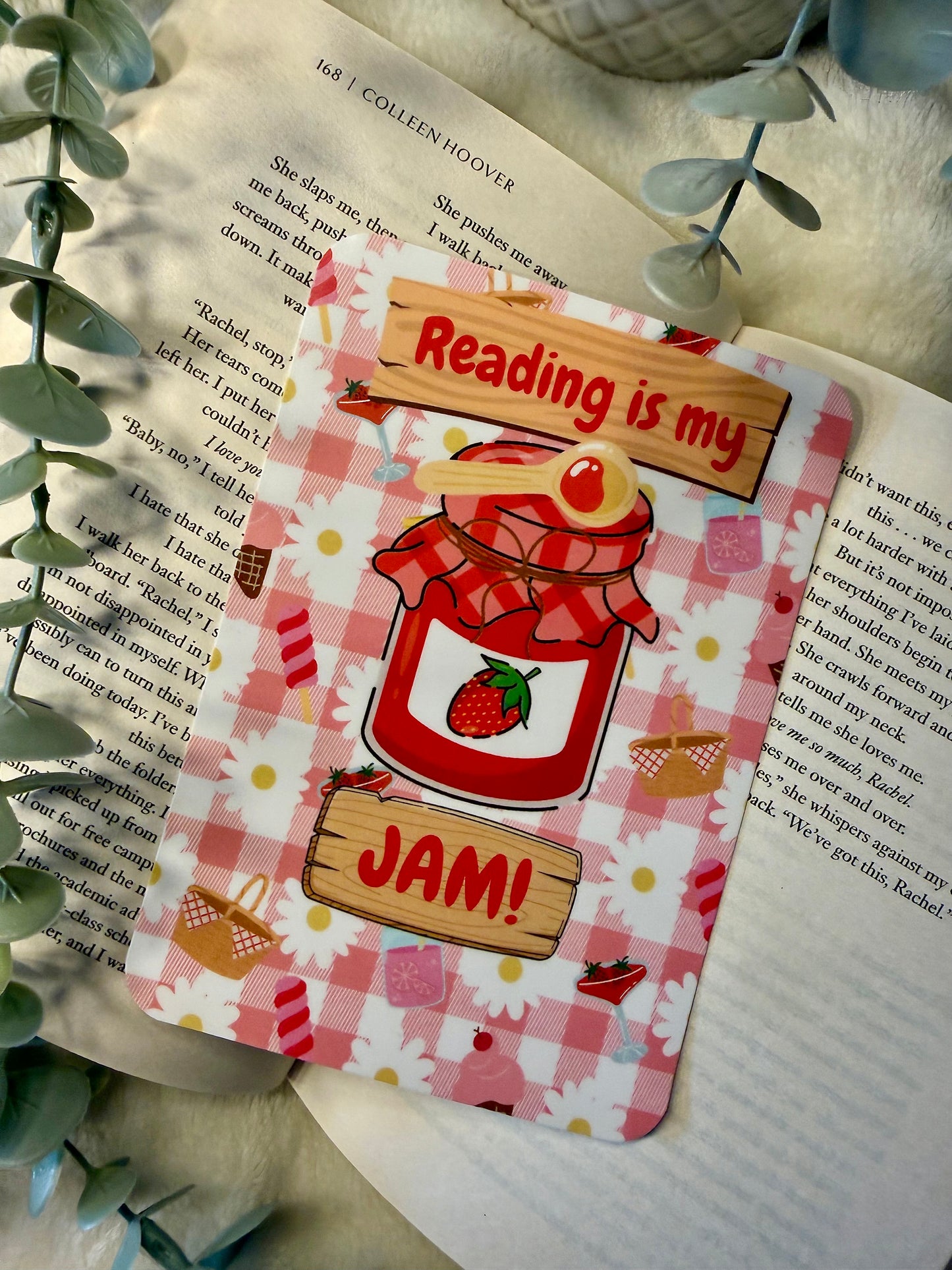 “Reading is my jam” Kindle Insert