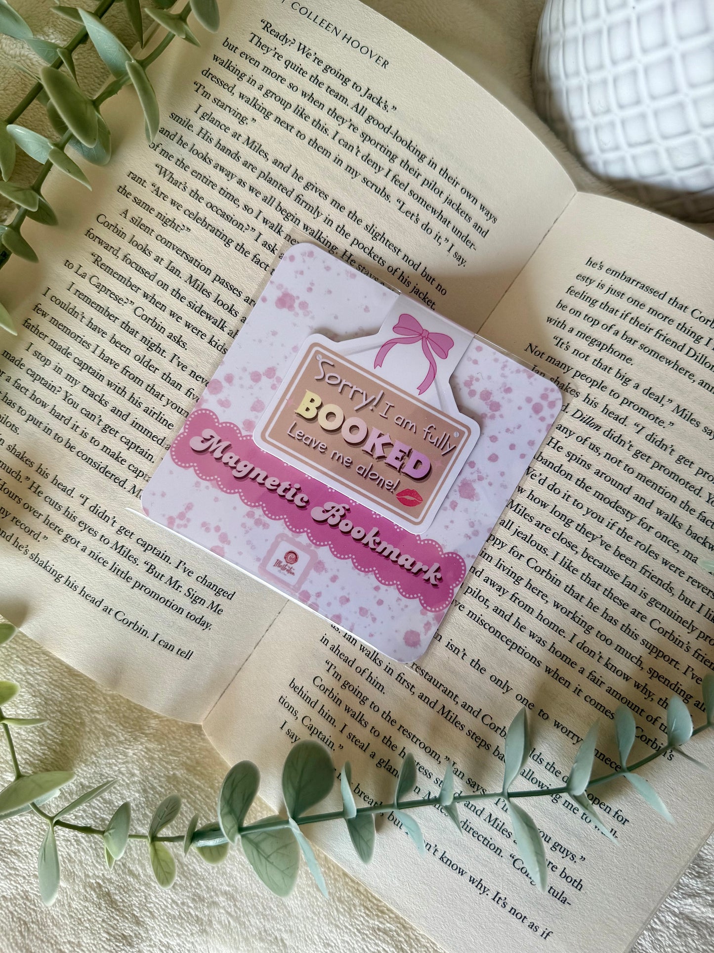 “Sorry I am fully booked” Magnetic Bookmark