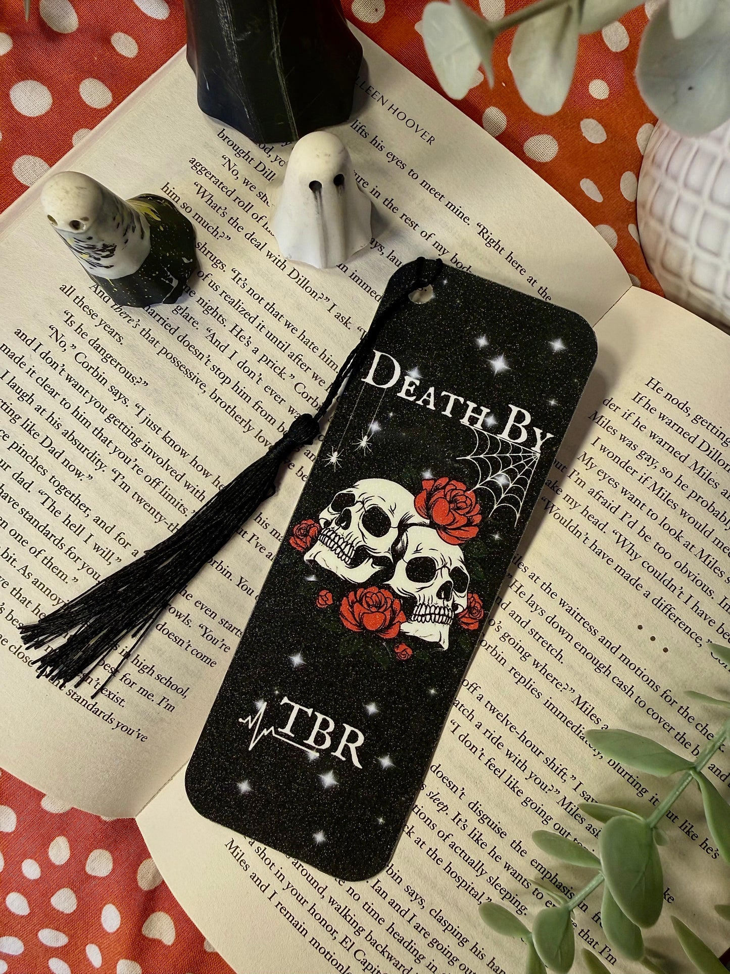 Death by TBR Bookmark