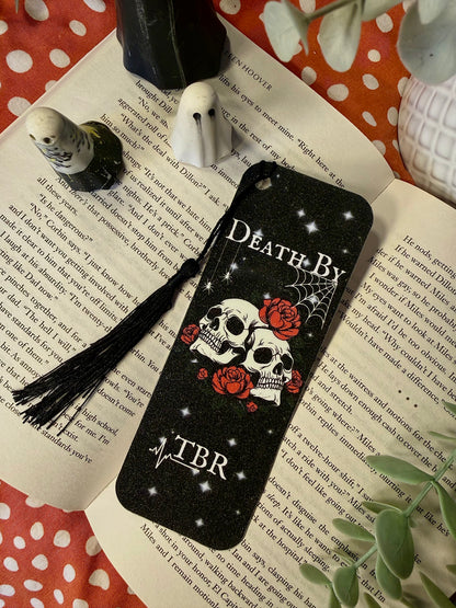 Death by TBR Bookmark