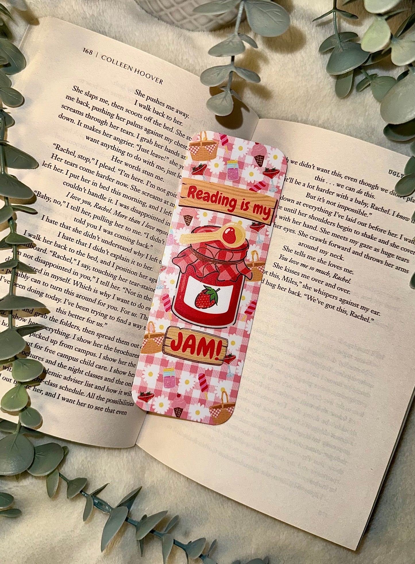 “Reading is my jam” Bookmark