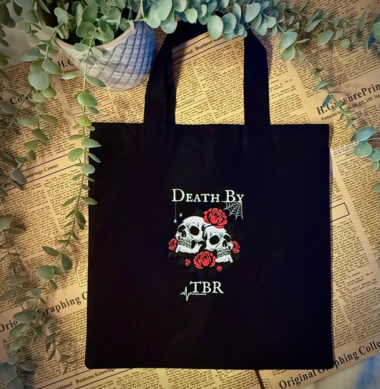 Death by TBR Tote Bag
