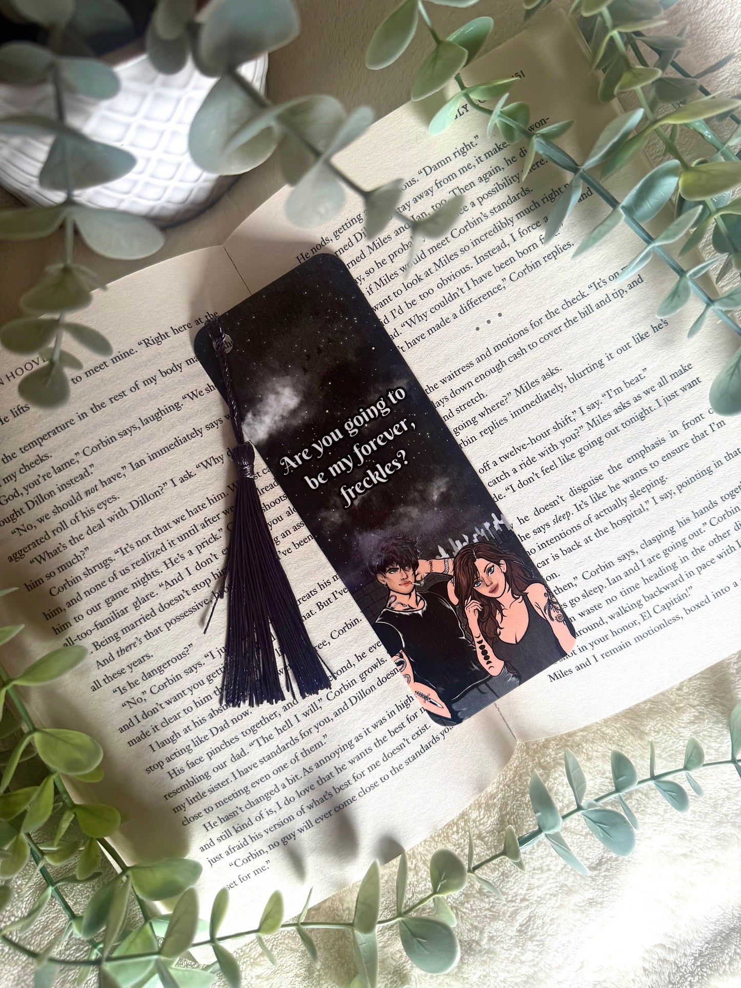 Edge of darkness inspired Bookmark