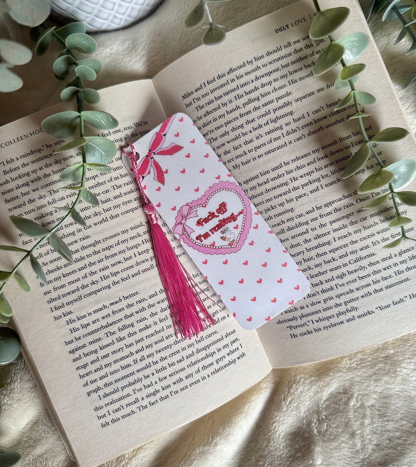 F*ck off im reading Bookmark