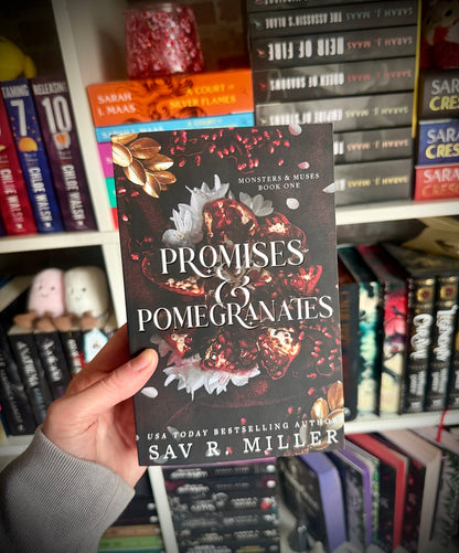 Promises & Pomergranates (signed & artwork) by Sav R. Miller