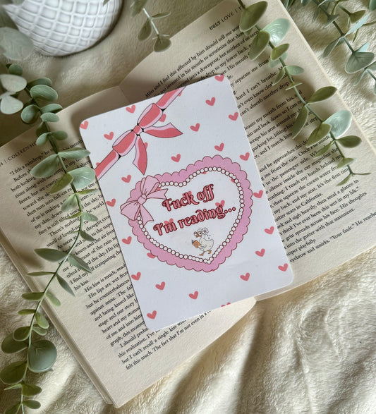 F*ck Off I’m Reading Kindle Insert