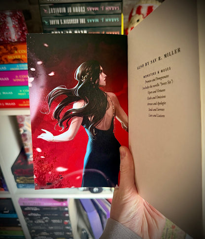 Promises & Pomergranates (signed & artwork) by Sav R. Miller