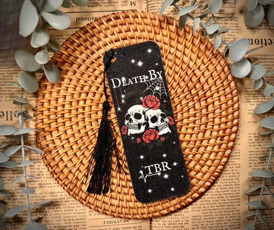 Death by TBR Bookmark