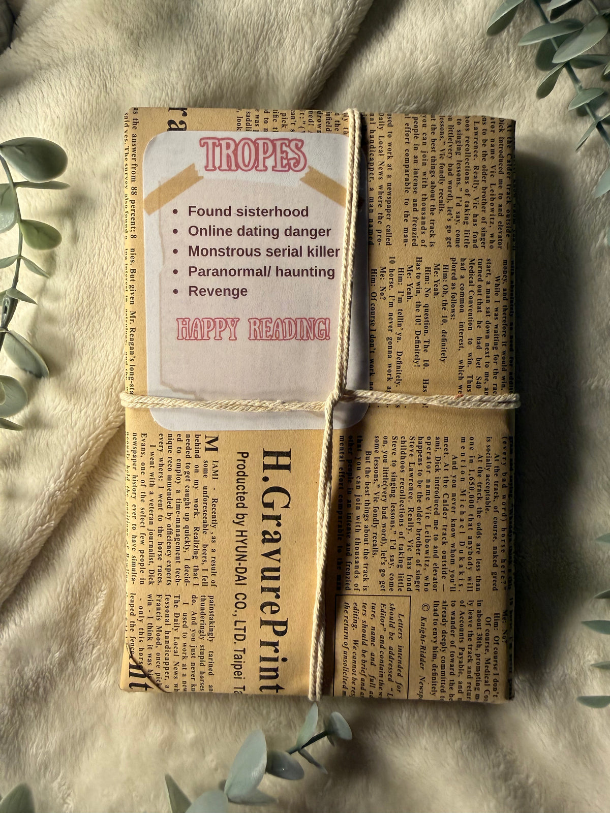 Blind date with a book (thriller)