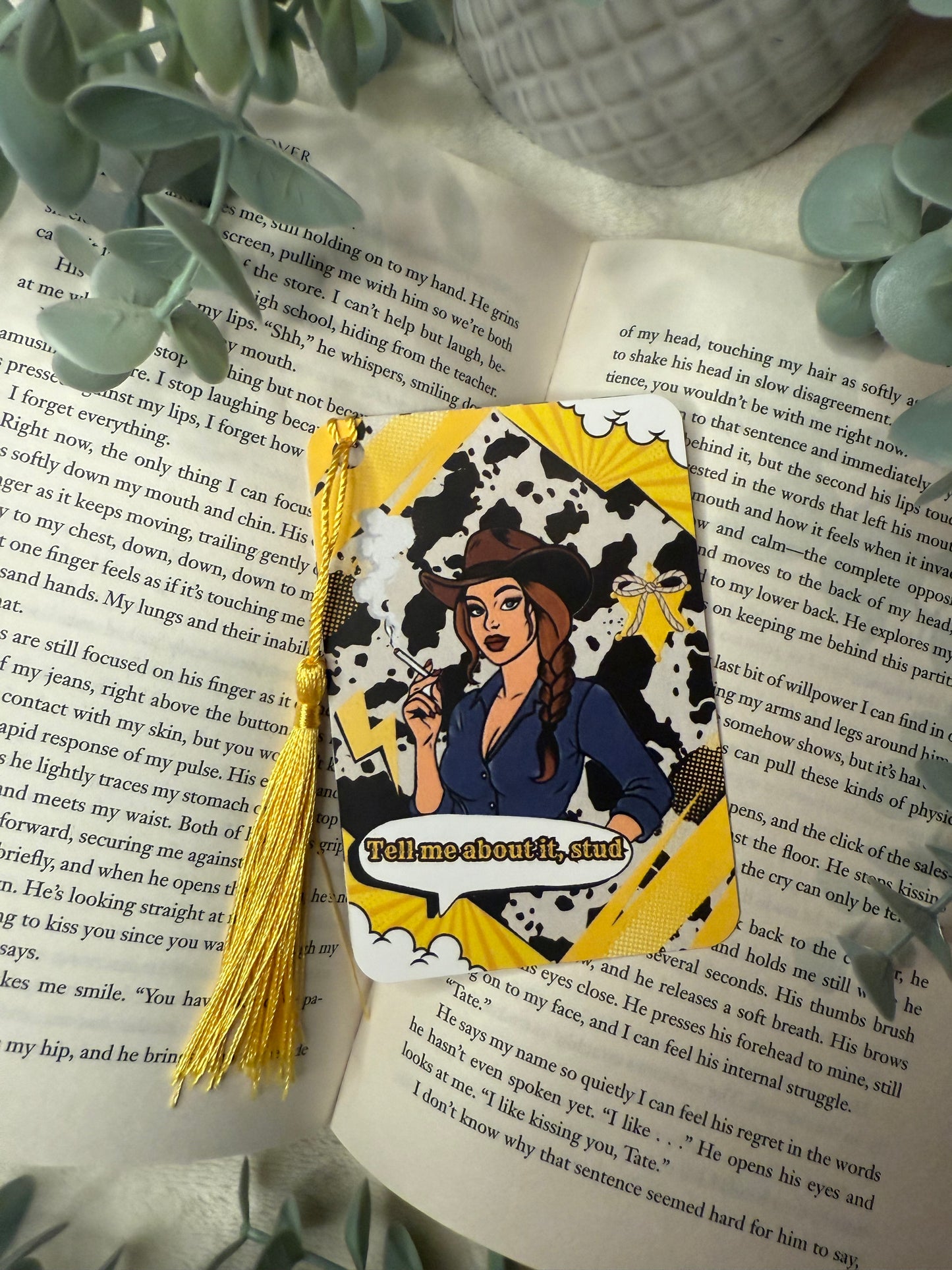 “Tell me about it, stud” comic Bookmark