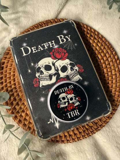 Death by TBR kindle grip