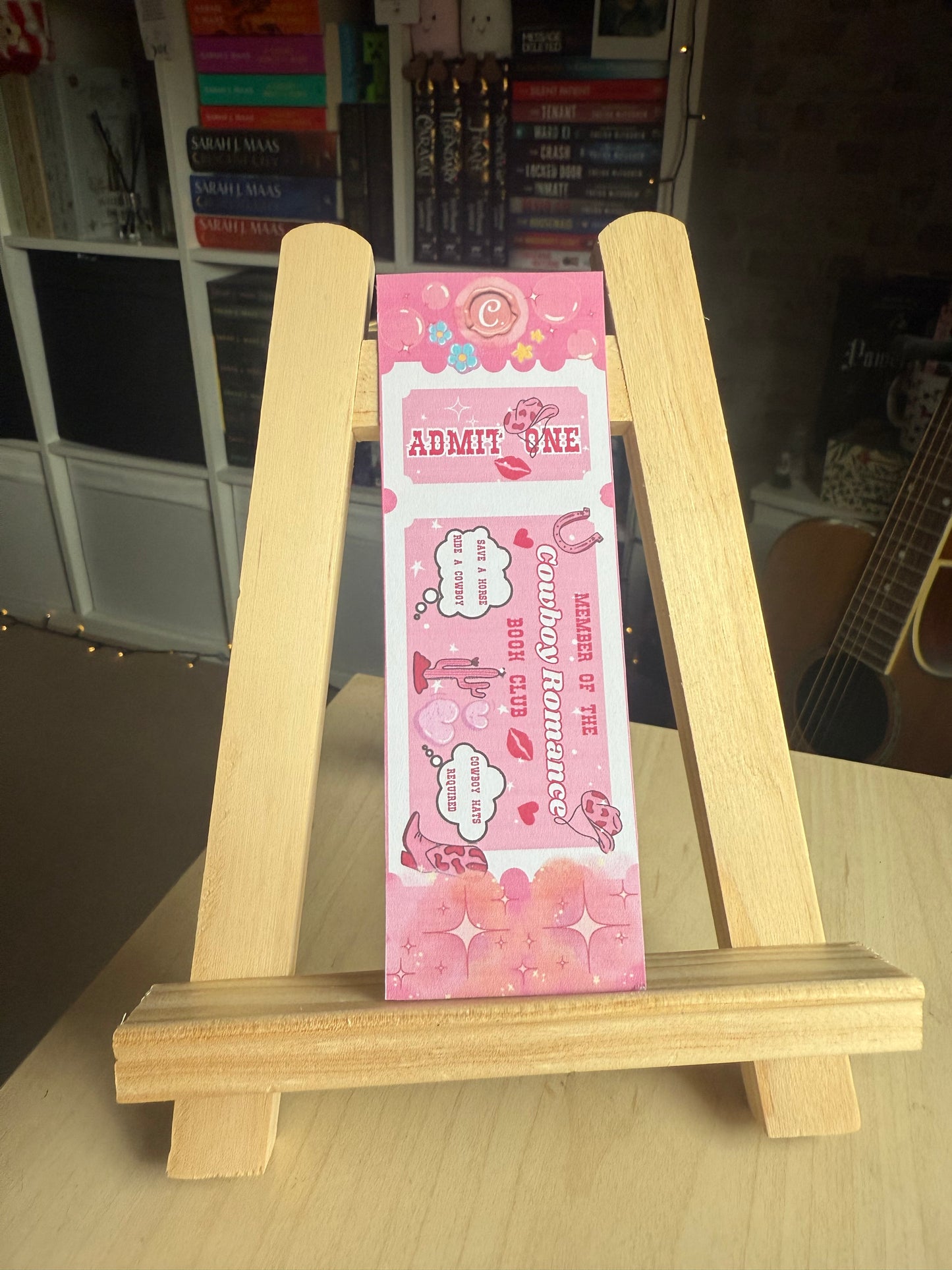 Cowboy bookmark