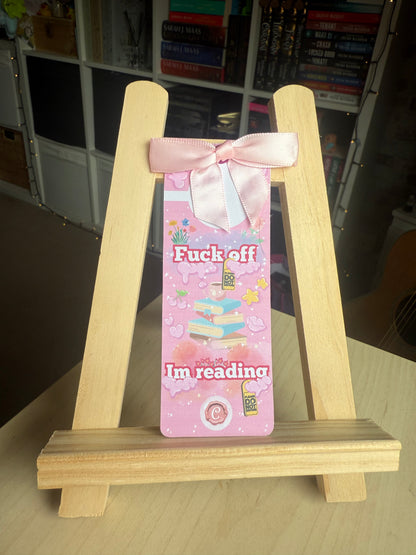 F*ck off I’m reading bookmark