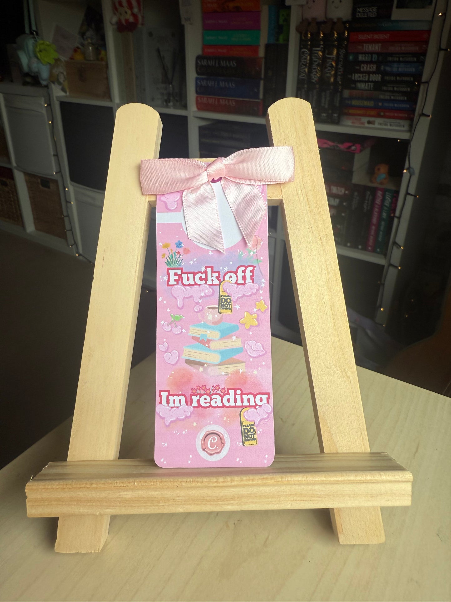 F*ck off I’m reading bookmark