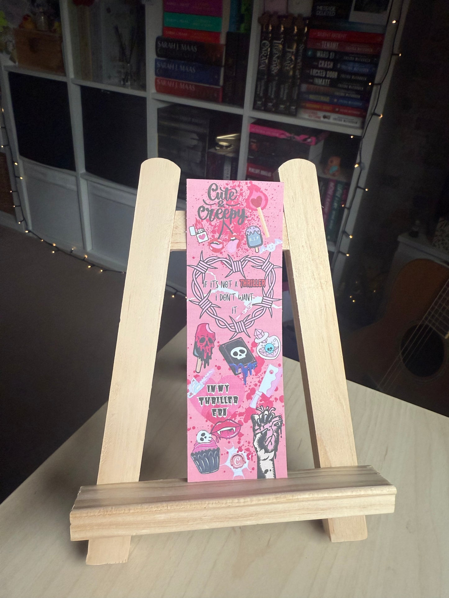 Cute and creepy bookmark