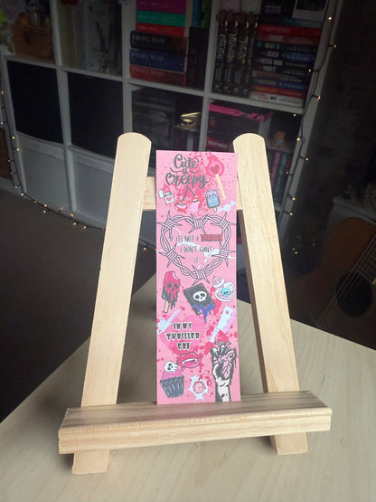 Cute and creepy bookmark