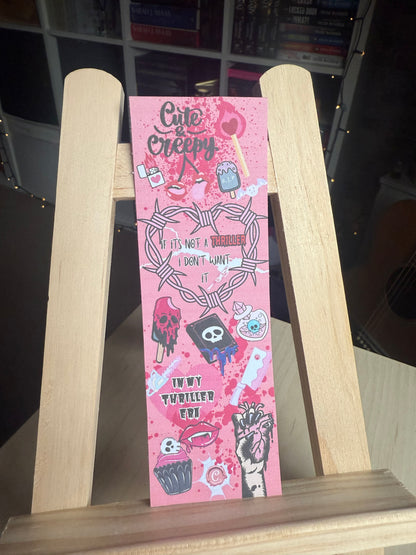 Cute and creepy bookmark