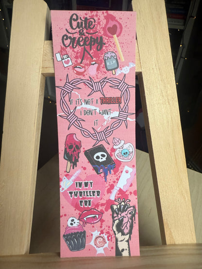 Cute and creepy bookmark