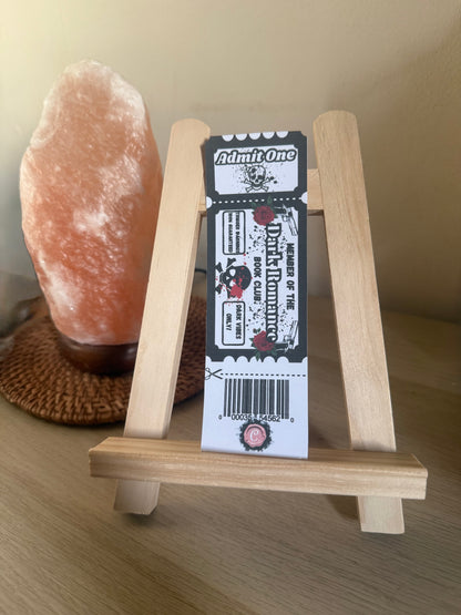 Dark romance bookmark