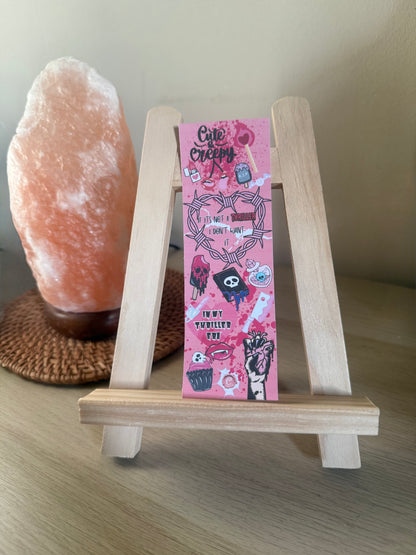 Cute and creepy bookmark