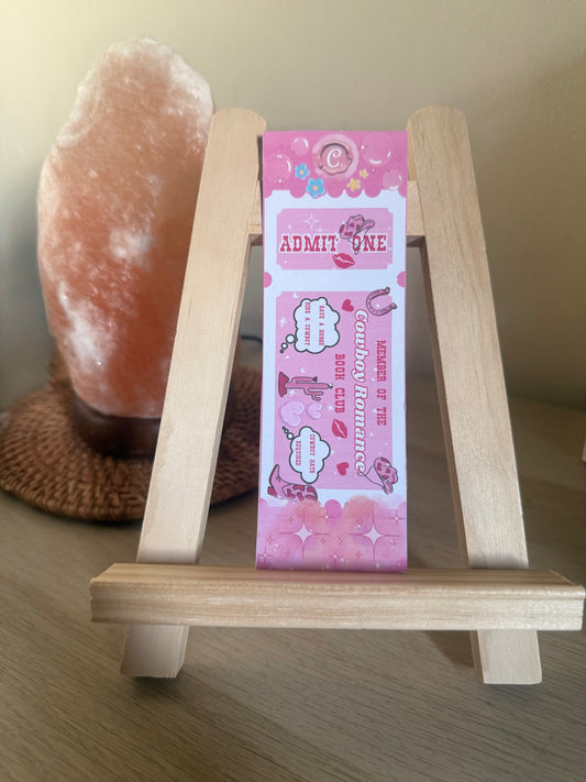 Cowboy bookmark