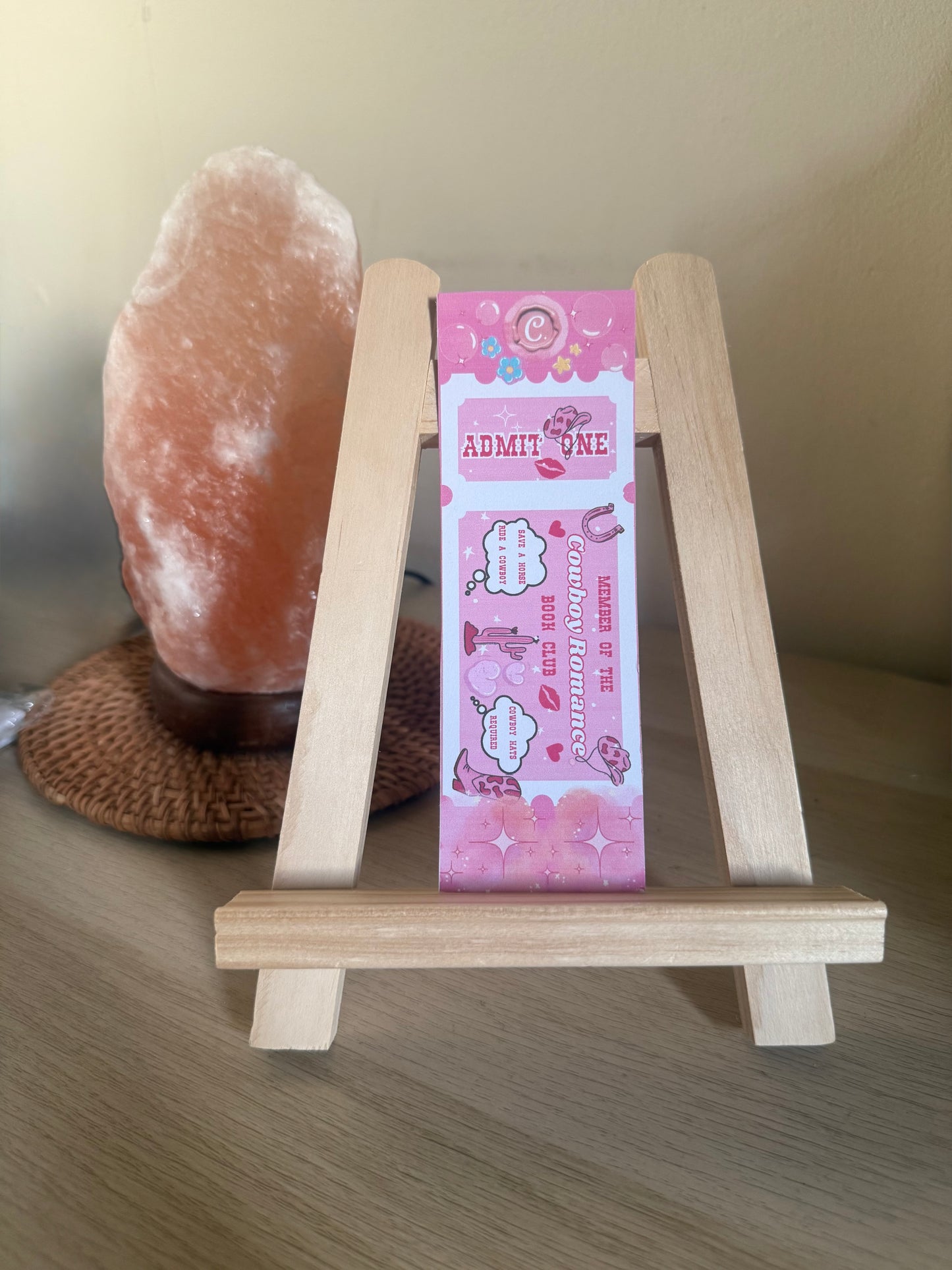 Cowboy bookmark