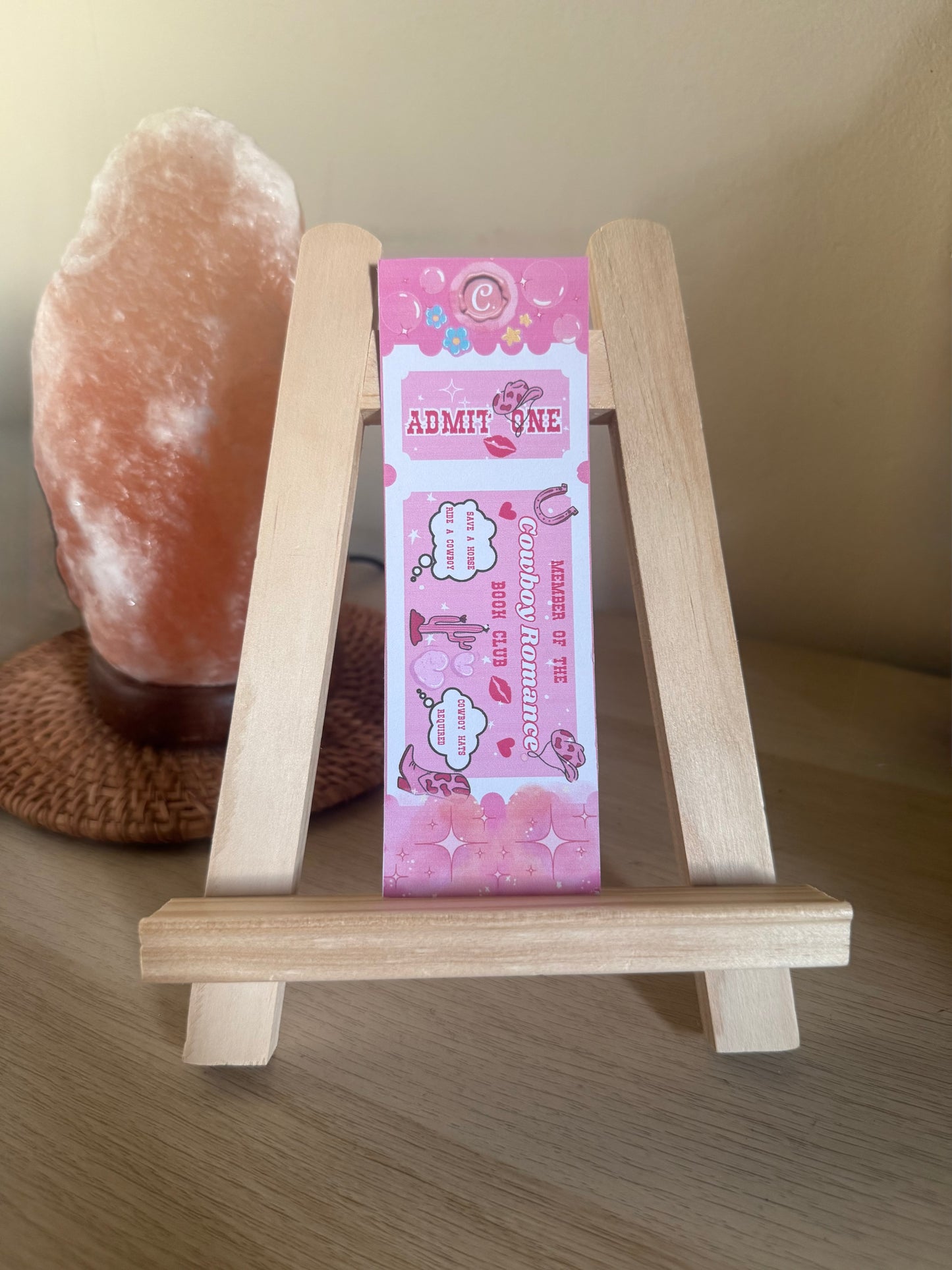 Cowboy bookmark