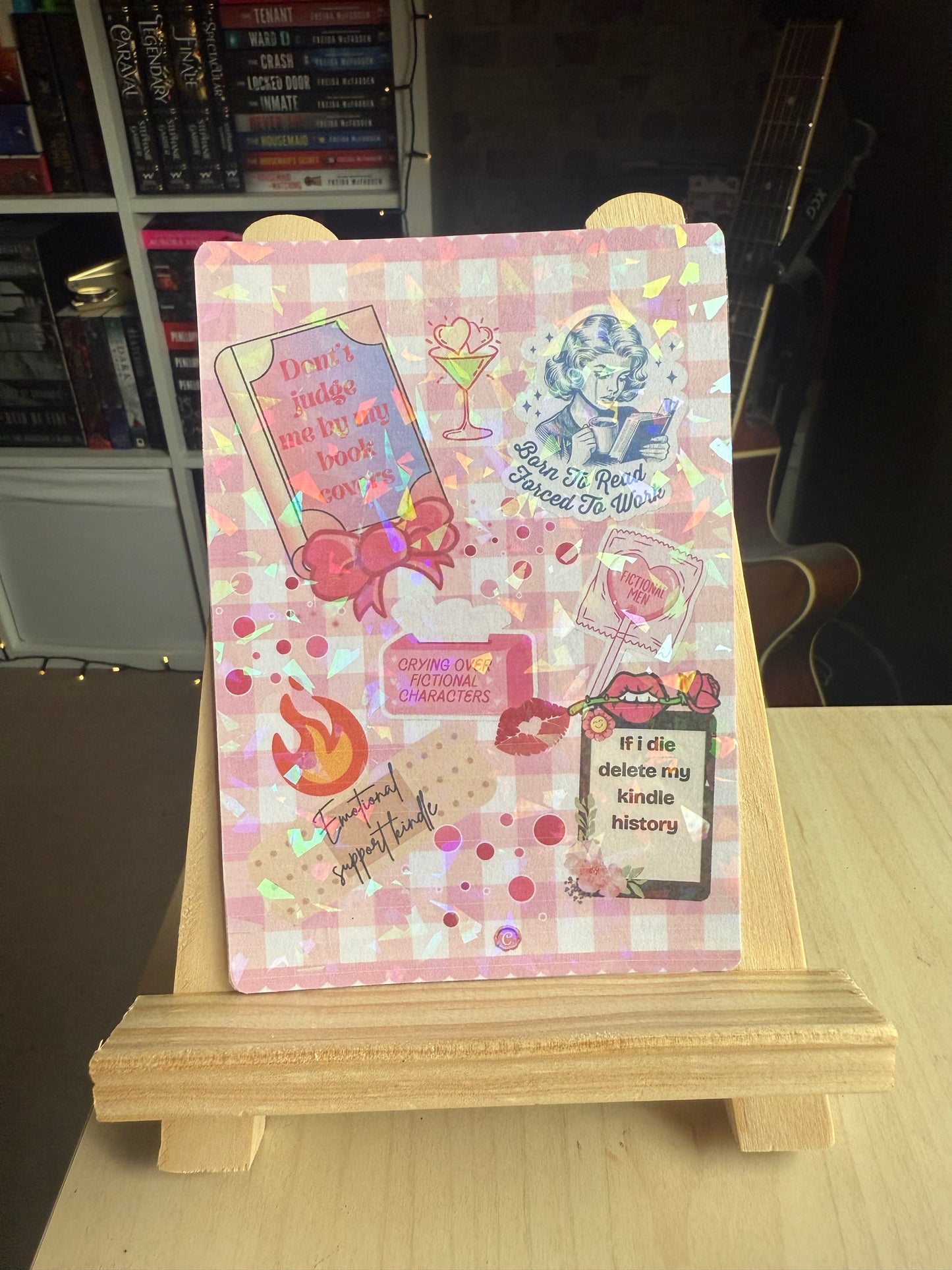 Girly kindle insert